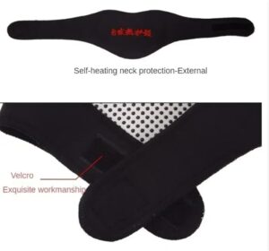 Neck Support Massager 1Pcs Tourmaline Self-heating Neck Belt Protection Spontaneous Heating Belt Body Massager-B0DZP1MJXP