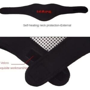 Neck Support Massager 1Pcs Tourmaline Self-heating Neck Belt Protection Spontaneous Heating Belt Body Massager-B0DZP1MJXP