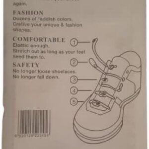 41c6dRly+wL._AC_ No-Tie Silicone Elastic Shoelaces (Browne) - Set of 12 Pieces-B0B3W2J3VX