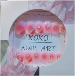 offering Adhesive Press-On Nails - Instant Manicure Without the Hassle - 3 Set Deffrent Color-B0F1JLH3S7