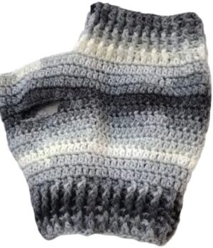 Dog and Cats HandMade Crochet Shirt Winter Pet Dog Clothes Crochet a winter jacket for pets as shown Select Size Carefully Select your Color, ((SR15131) Neck18~25CM-Chest29~42Cm)-B0DZD8J1V7