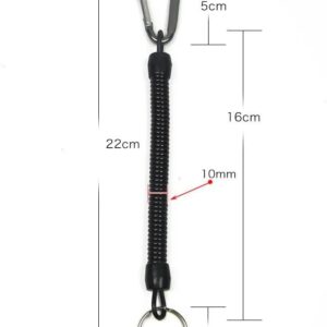 41k34bfPNqL._AC_SX679_ 1Pcs Outdoor Tactical Lanyard Spring Rope Hiking Camping Fishing Anti-lost Phone Keychain Molle Backpack Attactment Spring Strap (Random Color)-B0DF6RB4J2