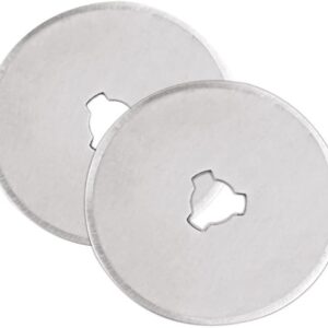 [ 5pcs 28mm ] Patchwork Roller Wheel Knife Cloth Cutting Knife Leather Paper Fabric Craft Fabrics Rotary Cutter DIY Sewing Accessories [only blades]-B0CDNN98GT