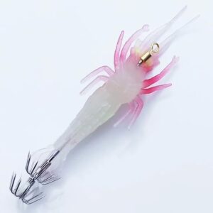 1PC 11cm10g Soft Fishing Lure Soft Shrimp Squid Hook Artificial Bait Glow Octopus Cuttlefish Hook pesca Fishing Tackle Randomly-‎B0D5C3PQ1J