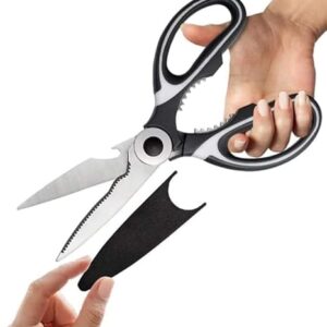 41xp+23cWUL._AC_SX466_ 1PCs/Set - Kitchen Scissors Heavy Duty Scissors Utility Stainless Steel Scissor Multipurpose Sharp Scissor-Great for Vegetable, Fish, Bones, Nut, Meat, Turkey, Chicken, Flowers,-B0DSVSDWKR