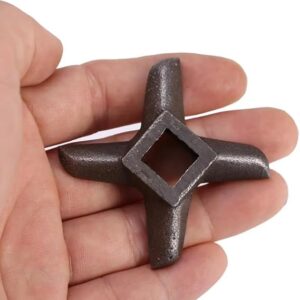 512H2OSkfdL._AC_SX569_ 1pec Meat Grinder Blade Steel Grinder Blade shaped Stand Mixer Replacement Part Meat Cutter Food Mincer -Before Buy Be Sure of the old measuring Carefully See Second Photo (#32)-B0DFTVF7M2