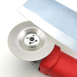 100mm 400 Grits Emery Sharpening Disc Abrasive Disc Angle Grinder Accessories Angle Grinding Wheel-B0F222Z76M