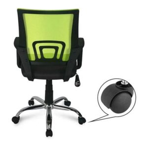 Office Chair Caster Wheel 2 Inch Universal Standard Size Computer Gaming Chair Caster Wheels Replacement Set of 5 (Black)-B0F1M5MQJG