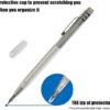 [1 Pcs] Without Pin- 13cm Tungsten Carbide Tip Scriber Marking Etching Pen Steel Scriber Marker Glass Metal Wood Carving Scribing Marker Tools,-B0F1DQZCFD