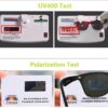 [Polarized] Vintage Square Polarized Sunglasses Classic Driving Fishing Brand Designer Sun Glasses Man Retro Shades UV400 Eyewear-B0DHYKN5VH