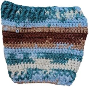 Dog and Cats HandMade Crochet Shirt, (Neck Diameter 14~22 Cm Chest Diameter 23~31 Cm Max Round) Winter Pet Dog Clothes Crochet a winter jacket For Pets-CODE TW60-B0DQQ498RD