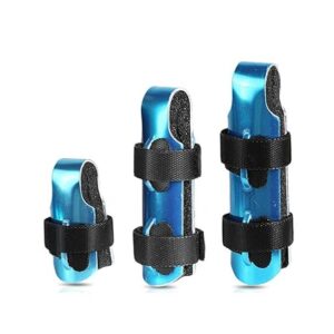 Mallet Aluminum Foam Support Finger Splint Broken Finger Joint Immobilization(L) 2pic-B0DZPDZ1MB