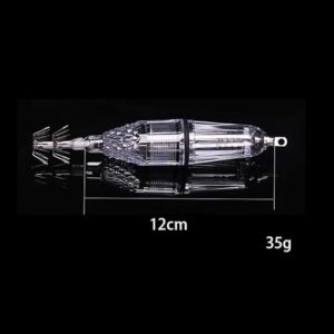 [1PC] LED Deep Fishing Lamps 15 cm by AA Battery Underwater LED Fish Lure Electronic Bait Tackle Fish Finder Lamp Attractor Lure Light - Random Color-‎B0D54VDYTC
