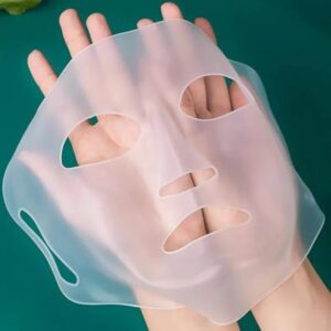 3D Silicone Mask Face Women Skin Care Tool Hanging Ear Face Mask Gel Sheet Reusable Lifting Anti Wrinkle Firming Ear Fixed Tools 1Pcs (Gold)-B0F1CFHGHY