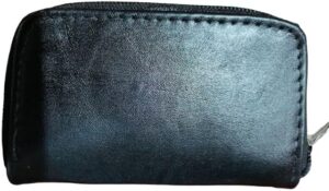 Memory Card Case – 28 Slot Micro SD, SDHC, SDXC, MMC, CF Holder & Organizer – Durable Leather Travel Storage (Brown)