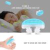 (Random Color) 2 in 1 Health Anti Snoring & Air Purifier Relieve Nasal Congestion Snoring Device Ventilation Anti-snoring Anti Snore Nose Clip-B091J6VVXS