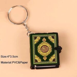 51ORBWSleWL._AC_SX679_ 1PCs -The Mini Arabic Quran Keychain Genuine Paper Can Read The Arabic Keychain Muslim Jewelry., Random Color-B0DZR7G1XL