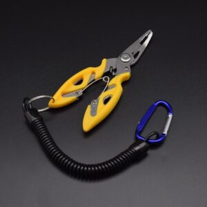 Multifunction Fishing Tools Accessories for Goods Winter Tackle Pliers Vise Knitting Flies Scissors Braid Set (Random Color)-B0CB9B5VY3