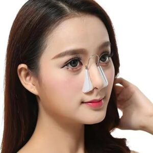 (1Pcs - Clip) Nose Up Lifting Shaping Shaper Orthotics Clip Beauty Nose Slimming Massager Straightening Clips Tool Nose Up Clip Corrector (transparent)-B0DZR624CF