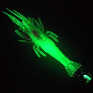 1PC 11cm10g Soft Fishing Lure Soft Shrimp Squid Hook Artificial Bait Glow Octopus Cuttlefish Hook pesca Fishing Tackle Randomly-‎B0D5C3PQ1J