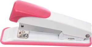 [1Pcs] Mini Stapler school supplies office stationery paper Clip Binding Binder XL-207 11.5 CM Random Color + Free Staple Remover-B0DZGG7KSY