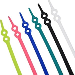 14pcs/set No TIE Lacing system Silicone Shoelace Elastic Shoelaces For Adults/Kids Running No Tie Shoes Accessories (Pink)-B0D35S9GM3