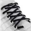 Long Life Elastic No Tie Shoe Laces For Adults,Kids,Elderly,System With Elastic Shoe Laces(2 Pairs), 02-black, X-Large-B0CCV2DRGB