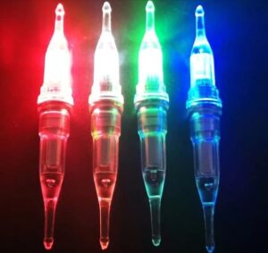 (Random Color) 7 CM - LED Deep Sea Drop Underwater Tackle Fishing Squid Lure Light Lamp New High Quality Mini Fish Lure Light Tools Underwater-B0BK8XJ5Q6