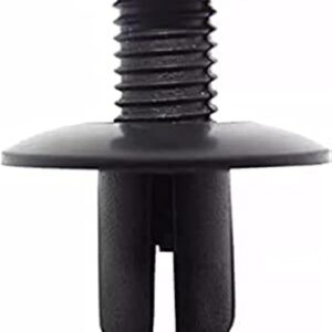 [25 Pcs] Car 8mm Hole Plastic Rivets Fastener Push Clip Black Auto Vehicle Door Trim Panel Retainer Fastener Clips-B0CKLWYQ5J