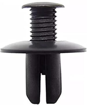 [25 Pcs] Car 8mm Hole Plastic Rivets Fastener Push Clip Black Auto Vehicle Door Trim Panel Retainer Fastener Clips-B0CKLWYQ5J