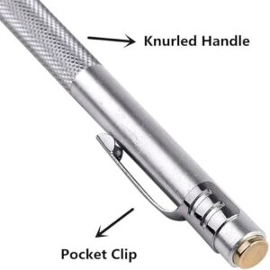 [1 Pcs] - 13cm Tungsten Carbide Tip Scriber Marking Etching Pen Steel Scriber Marker Glass Metal Wood Carving Scribing Marker Tools only one oix without pins-B0F1DQD686