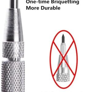 [1 Pcs] Without Pin- 13cm Tungsten Carbide Tip Scriber Marking Etching Pen Steel Scriber Marker Glass Metal Wood Carving Scribing Marker Tools,-B0F1DQZCFD