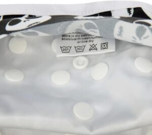 1Pcs One Size Baby Cloth Diaper Cover Nappy Waterproof Double Gusset 4-13kg - Reusable and washable (DC55)-B0DYZNZQTZ