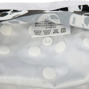 51j2FOwzFtL._AC_SL1000_ 1Pcs One Size Baby Cloth Diaper Cover Nappy Waterproof Double Gusset 4-13kg - Reusable and washable (DC75)-B0DYZMXQ6L