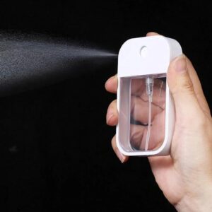 Spray Card Bottle 45ML Portable Color Card Plastic Perfume Bottle Mobile Phone Shape Alcohol Spray Bottle Random Color-B0DZPFV6JX