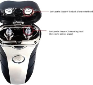 3Pcs/Lot Universal Silver FR6 Model Shaving Cutter Heads Blade FS820 FS820 FS801 FS829-B0CRHLL21Z