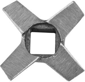 1pec Meat Grinder Blade Steel Grinder Blade shaped Stand Mixer Replacement Part Meat Cutter Food Mincer -Before Buy Be Sure of the old measuring Carefully See Second Photo (#32)-B0DFTVF7M2