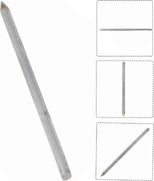 [1 Pcs] - Alloy Scribe Pen Carbide Scriber Pen Metal Wood Glass Tile Cutting Marker Pencil Metalworking Woodworking Hand Tools 13Cm-B0F21HZWTG