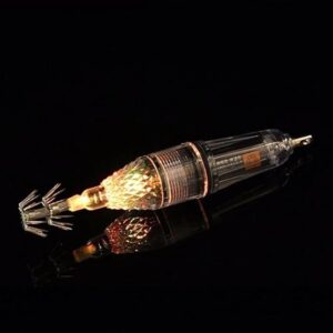 [1PC] LED Deep Fishing Lamps 15 cm by AA Battery Underwater LED Fish Lure Electronic Bait Tackle Fish Finder Lamp Attractor Lure Light - Random Color-‎B0D54VDYTC