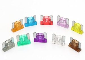 100pcs Car Truck Micro Blade Fuses 2A 3A 5A 7.5A 10A 15A 20A 25A 30A 35A AMP Mini Size Fuse Plastic Box Assortment with Clip-B0BZQSQH1G