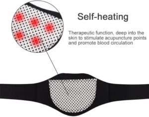 Neck Support Massager 1Pcs Tourmaline Self-heating Neck Belt Protection Spontaneous Heating Belt Body Massager-B0DZP1MJXP