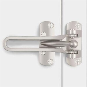 1 PC - Home Anti-theft Door Buckle Bedroom Kids Room Door Bar Lock Stainless Safety Chain Hotel Anti-lock Buckle Insurance Door Bolt-B0C7N6GBGY
