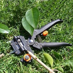 WINNER Plant Branch Twig Vine Fruit Tree Garden 3 Replaceable U Cut, V Cut Blades Grafting Pruning Cutting Tool Kit with 2 Cutter Points-B09C4ZKG6L