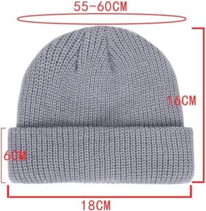 Unisex Warm Winter Hat Knit Cuff Beanie Tactical Cap Copozz The North Of Face Tactical Hat Airsoftsports Tactical Pat Patrouille-B0DZP1CBZ9