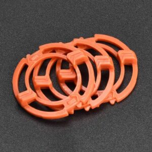 [ 1 Set ] 3PCS Orange Blade Retaining Rings For Norelco Series 7000 9000 RQ12 Models Personal Care Appliance Part-B0CWC7KT2Y