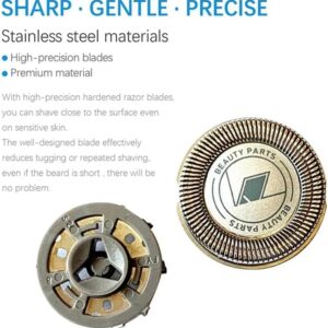 615gSPMGNTL._AC_ SH71 Replacement Shaving Heads For Norelco Shaver Series 7000 And Angular-Shaped Series 5000, SH71/52 Easy Install 3 Pcs/Set-B0DB6776PB