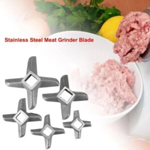 1pec Meat Grinder Blade Steel Grinder Blade shaped Stand Mixer Replacement Part Meat Cutter Food Mincer -Before Buy Be Sure of the old measuring Carefully See Second Photo (#32)-B0DFTVF7M2