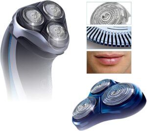 HQ9/52 Replacement head is suitable for Norelco Speedxl, AT900 series, 8100 series, 8200 series, 9100 series. The replacement head contains three independent blades (pack of 3). (new)-B0DJZHVMLF