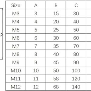 61GaShybWGS._AC_SX569_ ANSIEDIO M4-M12 Carabiner Clip, Heavy Duty 304 Stainless Steel Spring Buckle Hook, Carabiner Keychain Clips for Outdoor, Camping, Hiking, Fishing (Not for Climbing)-B096XHF16B