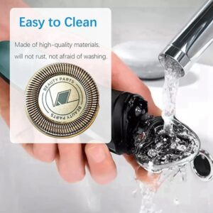 SH71 Replacement Shaving Heads For Norelco Shaver Series 7000 And Angular-Shaped Series 5000, SH71/52 Easy Install 3 Pcs/Set-B0DB6776PB